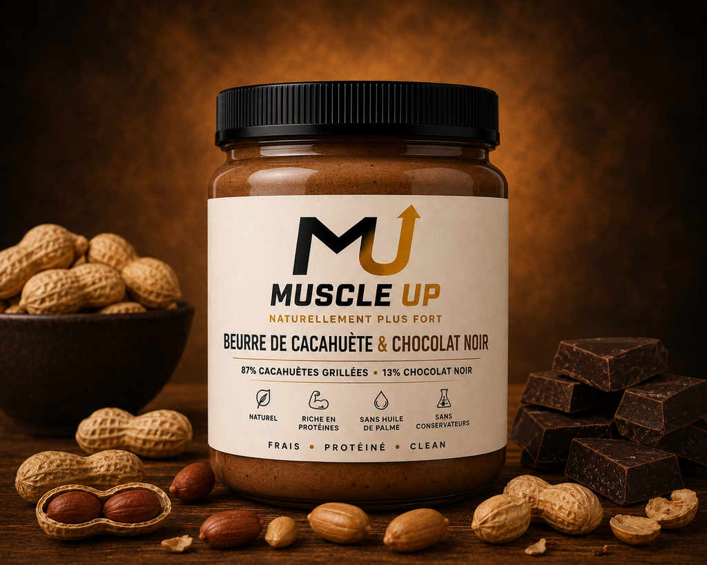 Muscle Up L’Intense - Beurre de Cacahuète & Chocolat Noir 300g